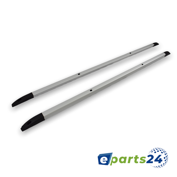 Dachreling bündig aufliegend Sport für VW T5 ab 2003- kurzer Radstand L1 silber