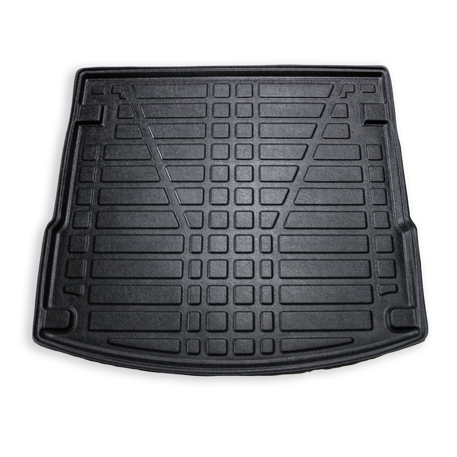 Trunk liner trunk mat rubber for Porsche Macan SUV from 2014- black 