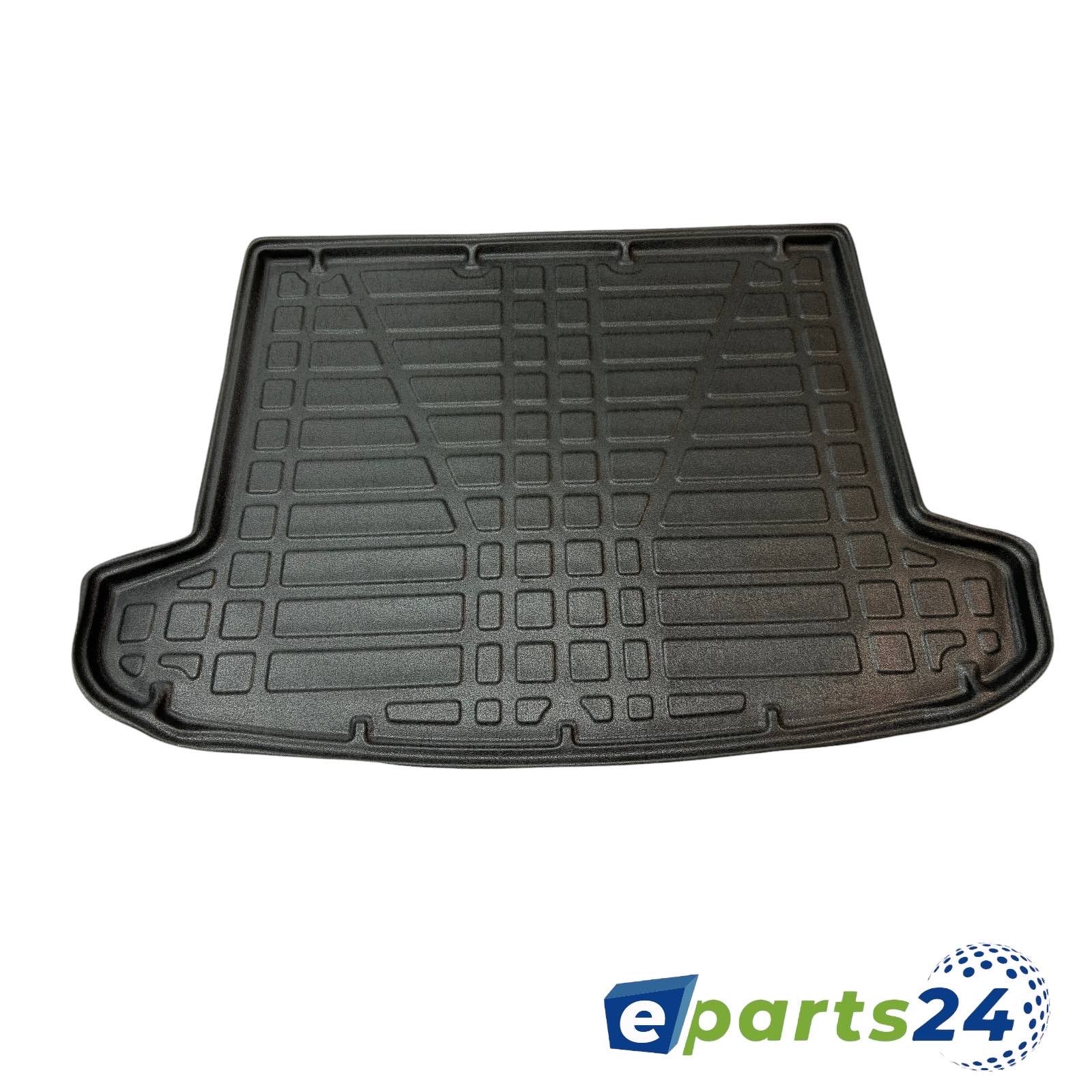 Trunk liner trunk mat rubber for KIA Sportage type NQ5 from 2021- black 