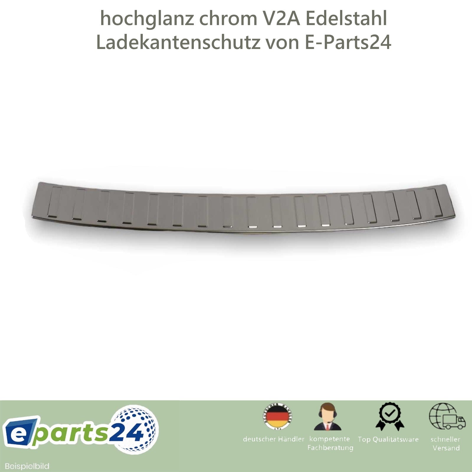 Ladekantenschutz für Mercedes V Klasse Vito W447 2014-2022 Edelstahl g –  E-Parts24
