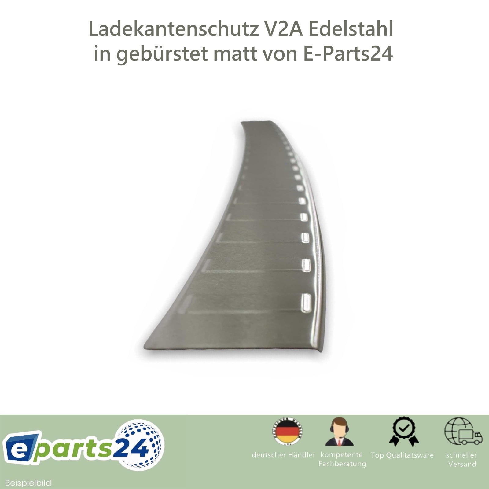 Ladekantenschutz für Mercedes V Klasse Vito W447 2014-2022 Edelstahl gebürstet