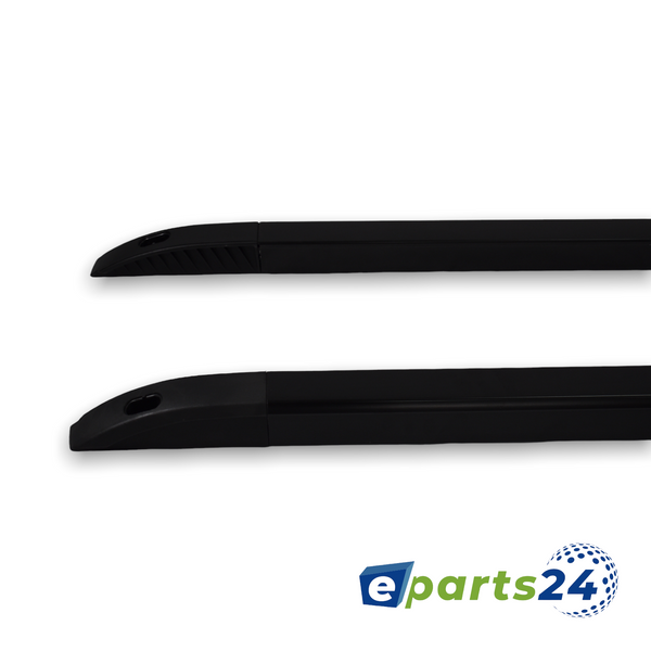 Dachreling bündig aufliegend Sport für VW T5 ab 2003- langer Radstand L2 schwarz