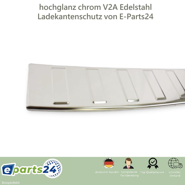 Ladekantenschutz für VW Sharan 2 II Seat Alhambra 2 II ab 2010 Edelstahl glanz