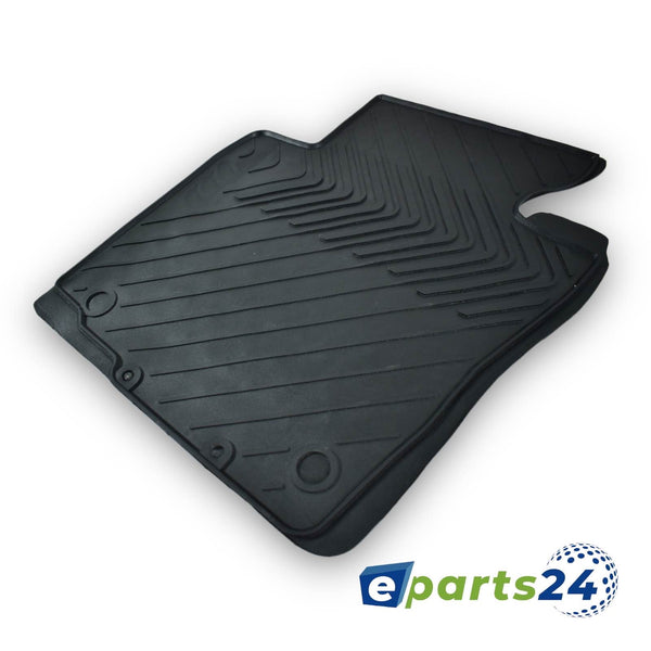 Automatten Fußmatten Gummimatten für VW Caddy 4 2010-2020 schwarz 5 teilig Set