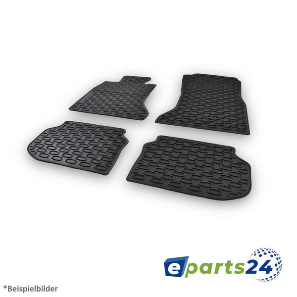 Car mats floor mats rubber mats for BMW 3 Series F30 F31 2012-2019 black 4-piece set