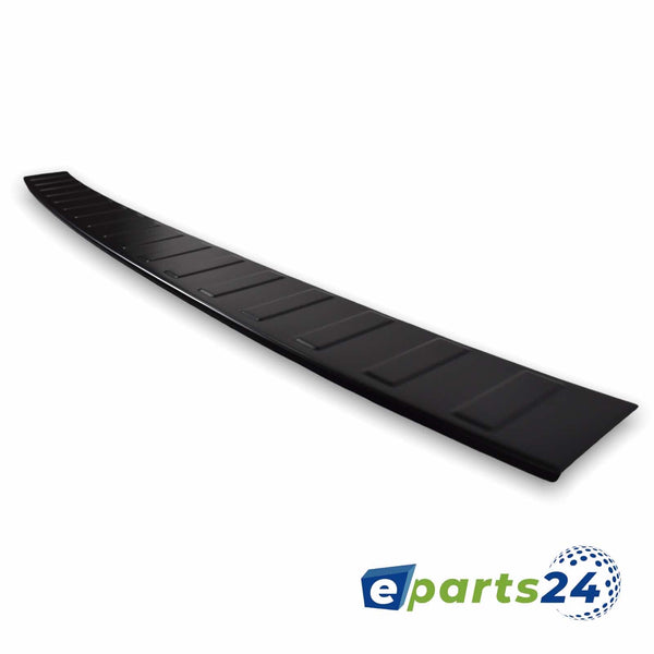 Premium loading sill protection for VW T5 2003-2015, stainless steel, matt black, powder-coated. 