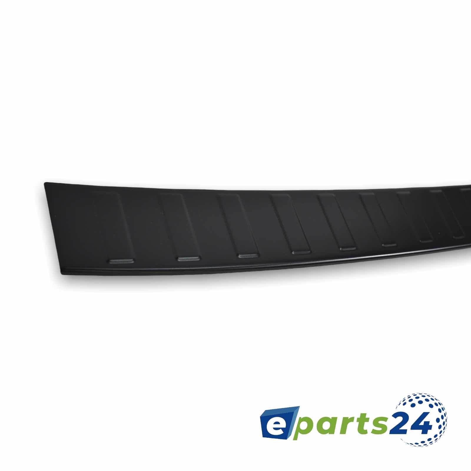 Loading sill protection rear protection for VW T6 &amp; T6.1 from 2015- black matt powder coated. 