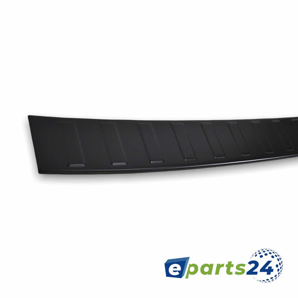 Loading sill protection rear protection for VW T6 &amp; T6.1 from 2015- black matt powder coated. 