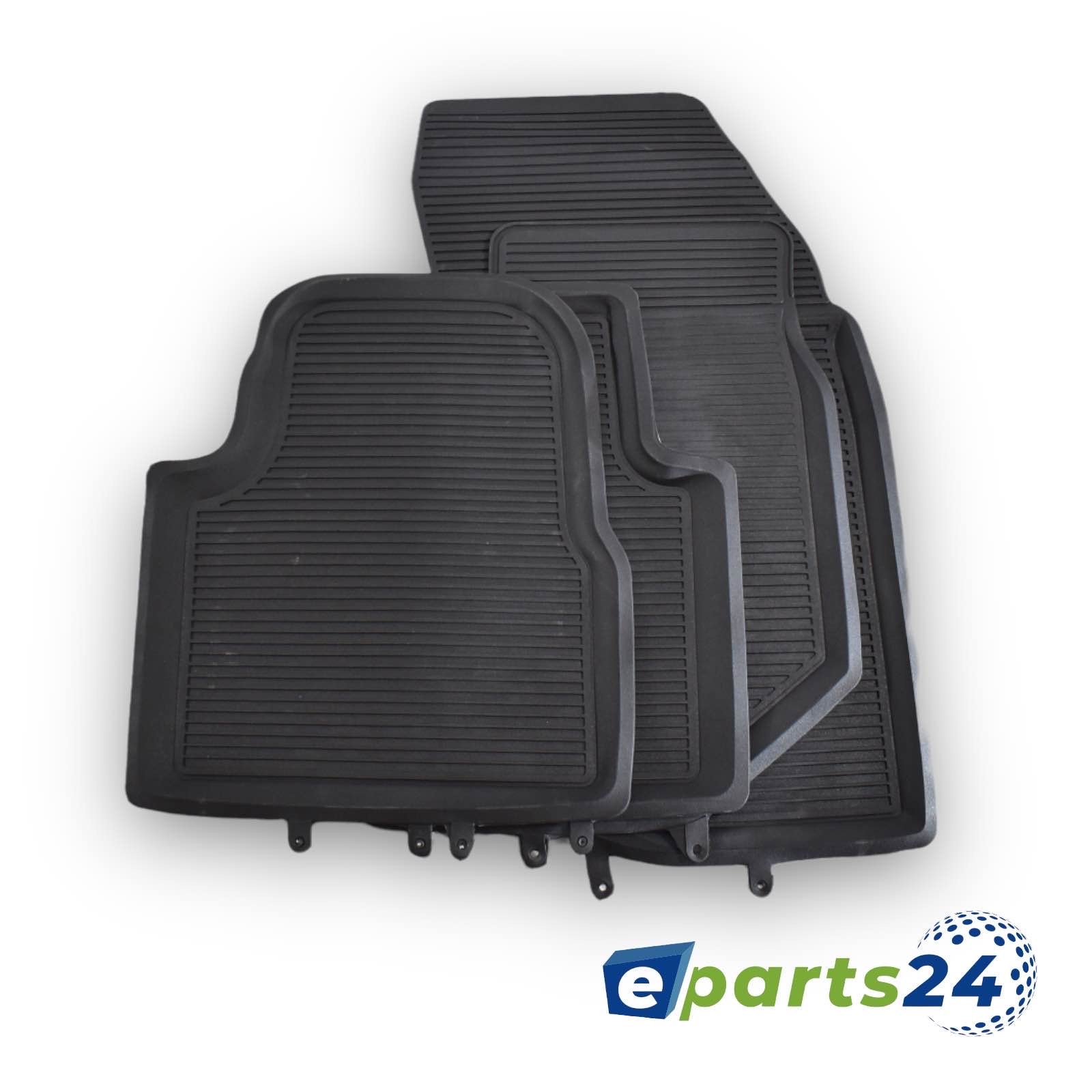 Car mats floor mats 3D rubber mats for Opel Mokka B from 2021- black 4 pcs. set