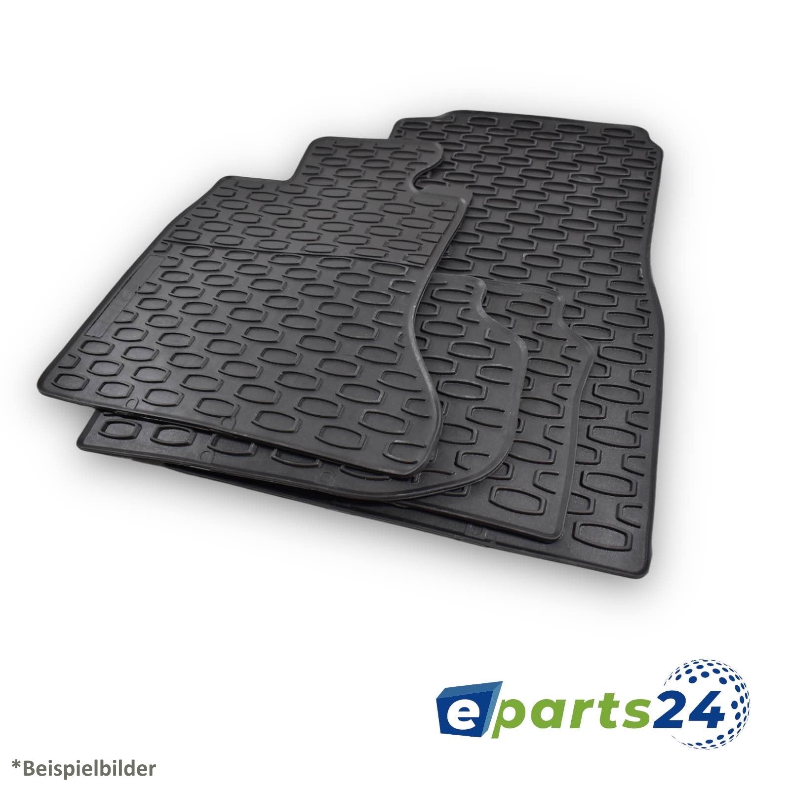 Car mats floor mats rubber mats for BMW 5 Series F10 F11 2010-2019 black 4-piece set