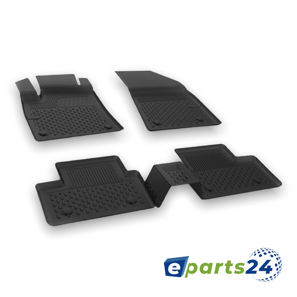 Car mats floor mats Premium TPE for Renault Clio V from 2019- 5-piece mat set