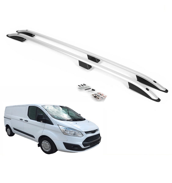 Dachreling Set für Ford Transit Tourneo Custom 2012-2022 L2 langer Radstand Alu