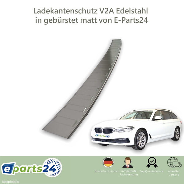 Ladekantenschutz für BMW 5er G31 Touring Kombi ab 2017- Edelstahl gebürstet