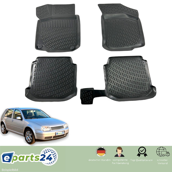 3D rubber mats car mats floor mat high edge for VW Golf 4 IV Variant 1997-2006 