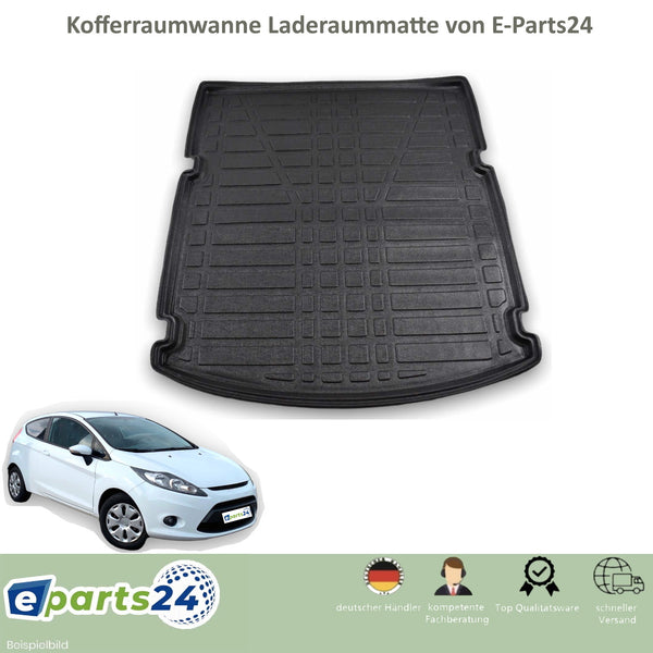 Kofferraumwanne Kofferraummatte Laderaumwanne für Ford Fiesta VI MK7 2008-2017