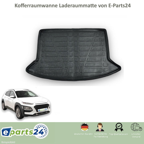 Kofferraumwanne Kofferraummatte Gummi ohne Reparatur für Hyundai Kona ab 2017-