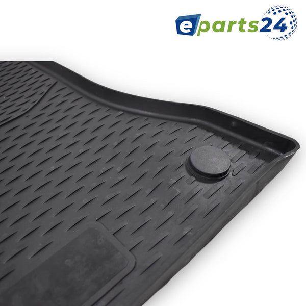 Car mat floor mat 3D rubber mats for Mercedes C-Class W204 S204 2007-2014 4pcs