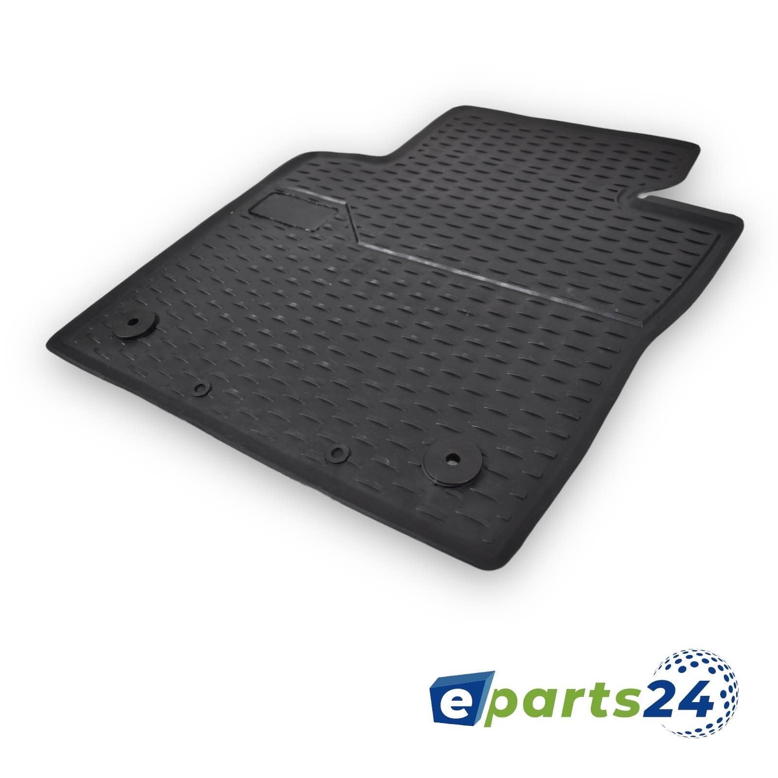 Car mats floor mats 3D rubber mats for Seat Leon 5F ST 2012-2020 black 5pcs.