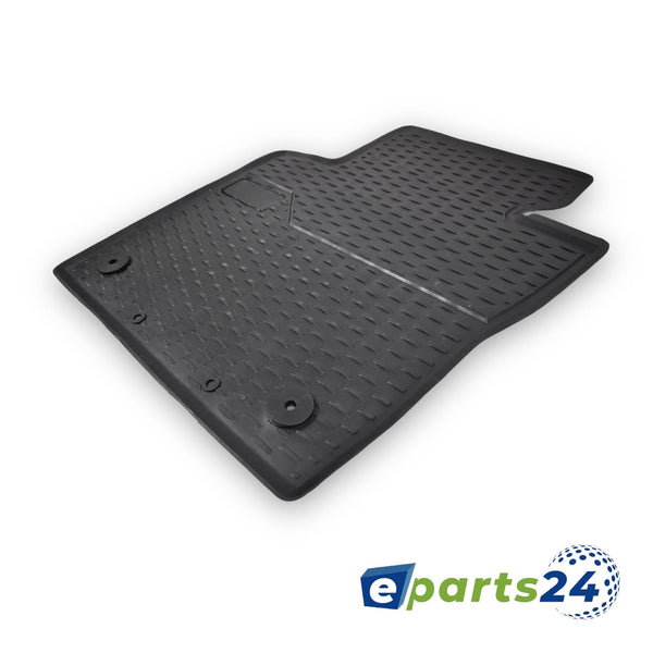 Car mats, floor mats 3D rubber mats for Skoda Octavia 3 from 2013- black 5 pcs.