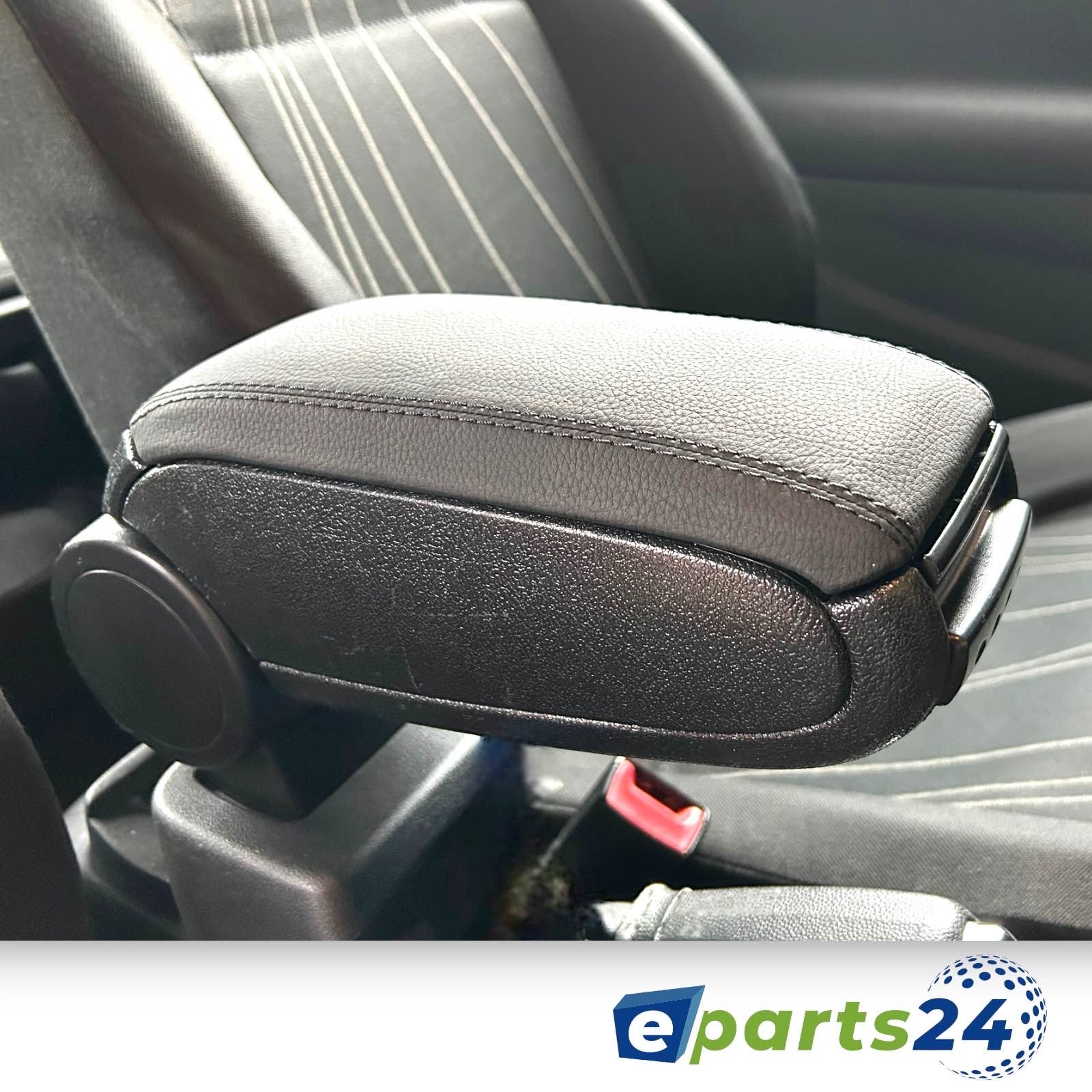 Armrest center armrest center compartment for VW Caddy &amp; VW Touran T1 2003-2020 black