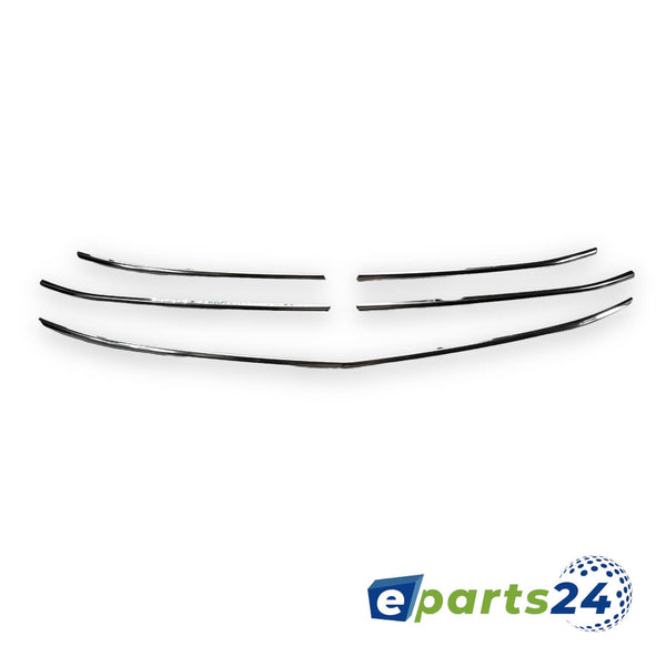 Radiator grille grill strips front stainless steel for Mercedes Vito W447 from 2019- 5pcs.