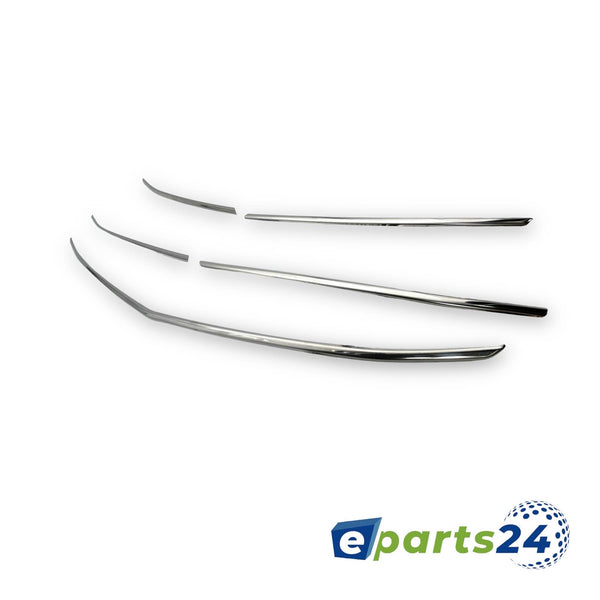 Radiator grille grill strips front stainless steel for Mercedes Vito W447 from 2019- 5pcs.