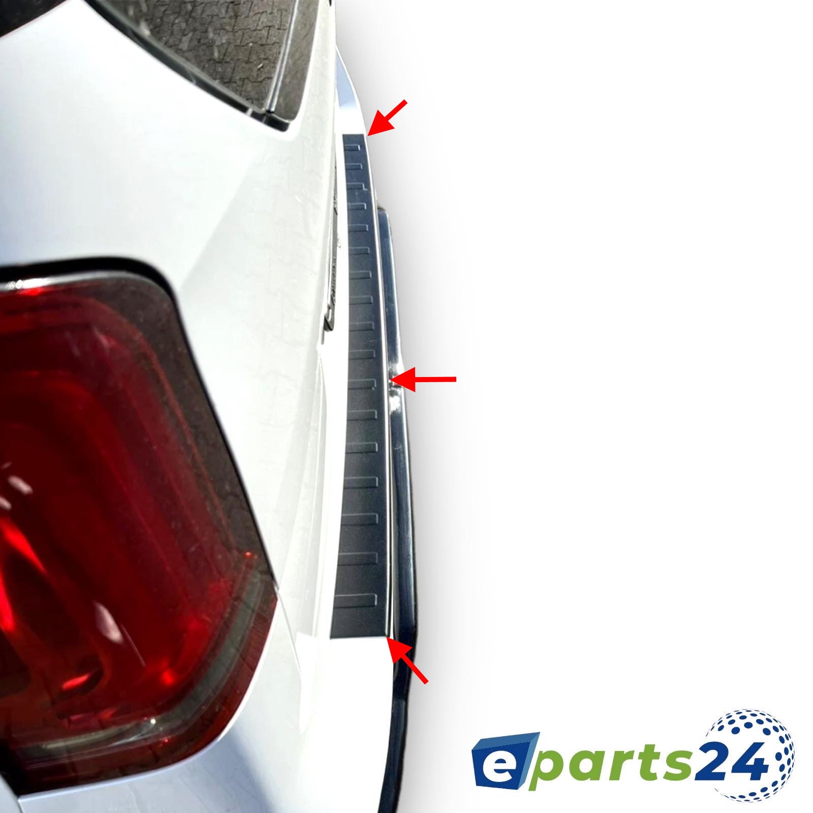 Ladekantenschutz für Mercedes V 2014-2022 W447 mat – Vito schwarz E-Parts24 Klasse
