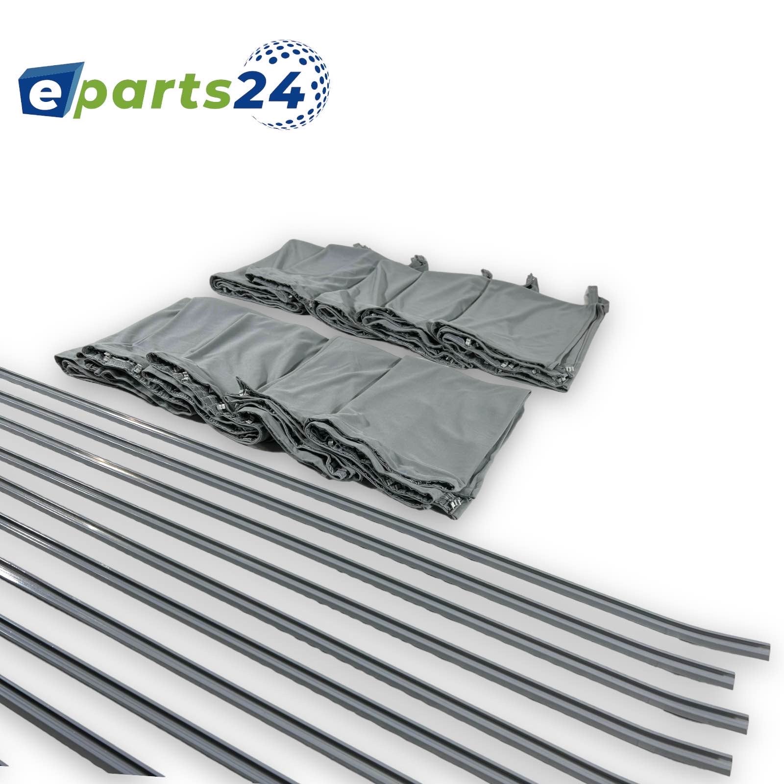 Custom curtains sun protection for Mercedes Sprinter W906 2006-2018 short grey 10pcs.