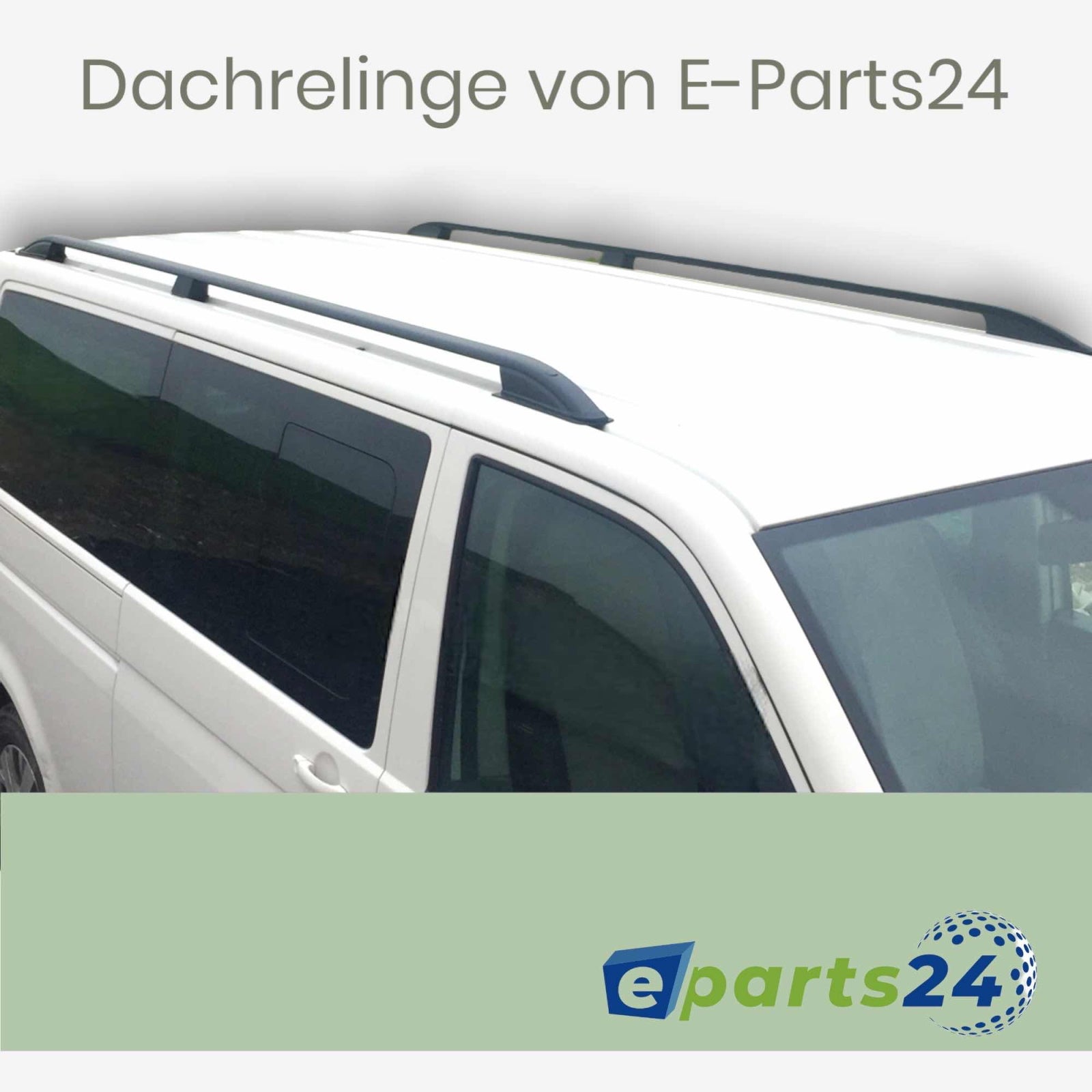 Dachreling für VW T6 Multivan Transporter ab 2015- langer Radstand L2 schwarz