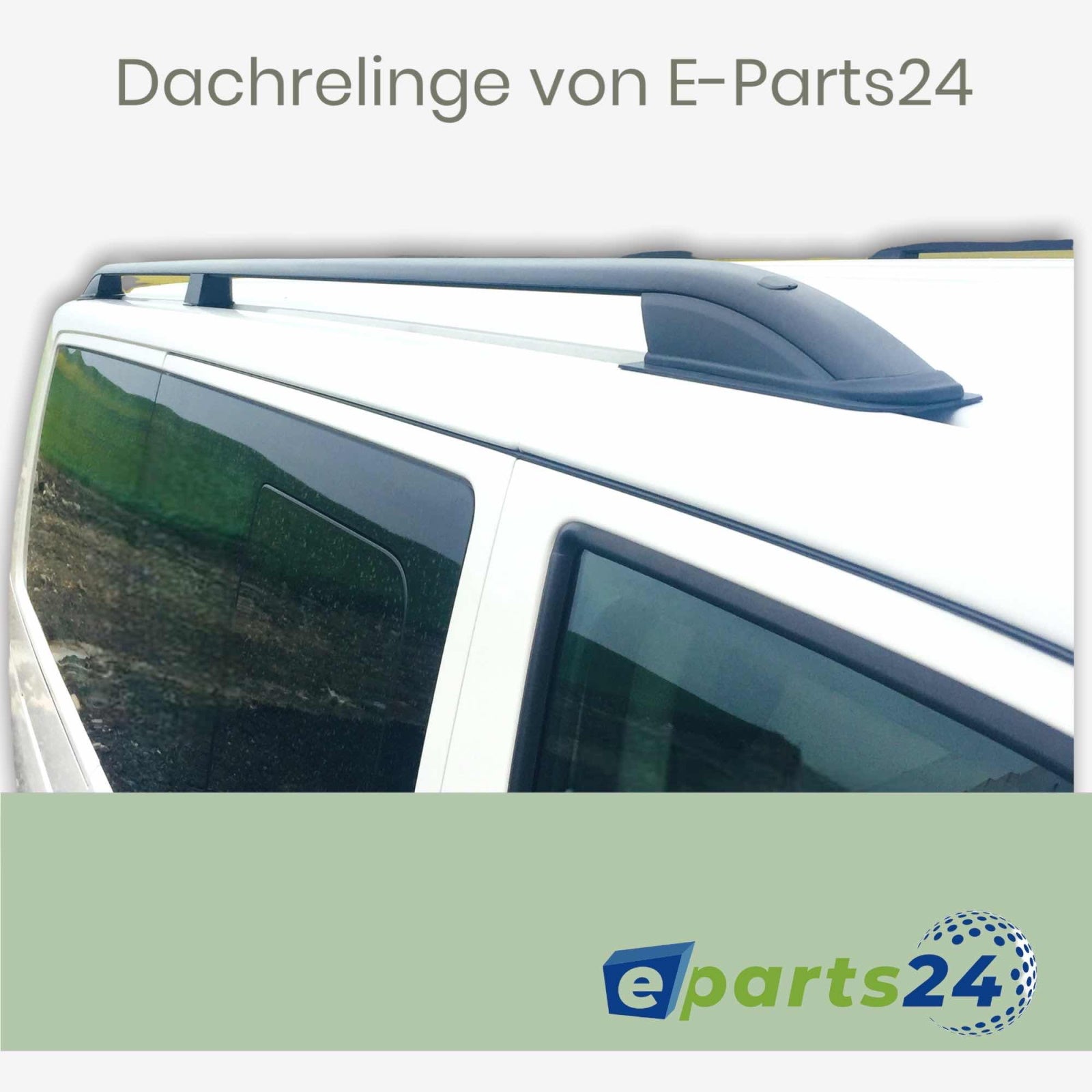 Dachreling für VW T6 Multivan Transporter ab 2015- langer Radstand L2 schwarz