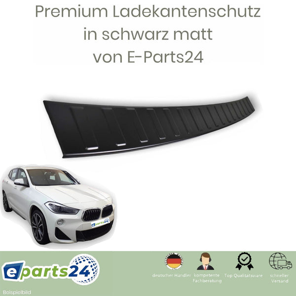 Ladekantenschutz Heckschutz für BMW X2 F39 ab 2018- schwarz matt pulverbesch.