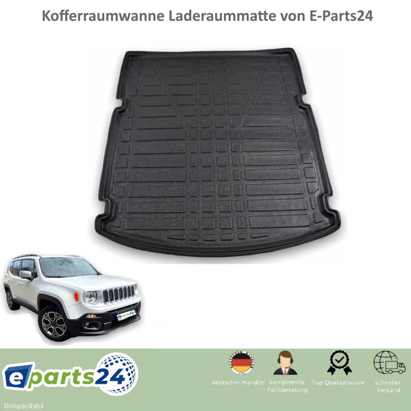 Kofferraumwanne Kofferraummatte Gummi Laderaumwanne für Jeep Renegade ab 2014-