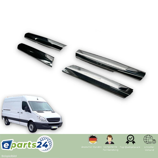 Kühlergrill Frontleisten aus Edelstahl für Mercedes Sprinter W906 2006-2013 4tlg