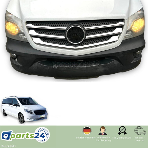 Radiator grille front trims stainless steel for Mercedes Vito W447 Tourer 2014-2020 5pcs.