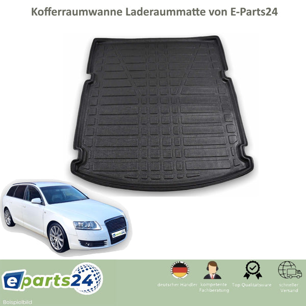 Trunk tray trunk mat rubber mat for Audi A6 C6 Avant station wagon 2004-2011