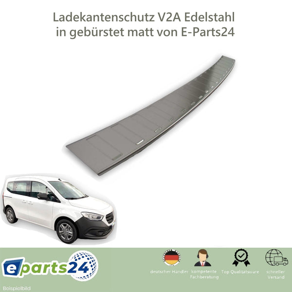 Ladekantenschutz für Mercedes Citan Tourer W420/Renault Kangoo ab 2021 gebürstet