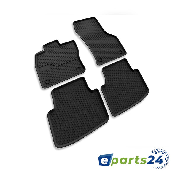 Automatten Fußmatten 3D Gummimatten für VW Passat B8 2014-2019 schwarz 5tlg. Set