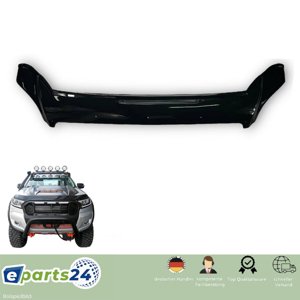 Bonnet Protector Deflector Stone Guard Insects for Ford Ranger from 2015-