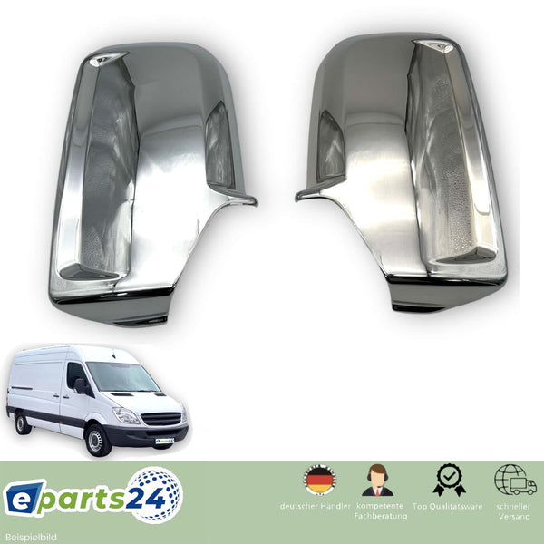 Spiegelkappen Spiegelblenden für Mercedes Sprinter W906 2006-2018 ABS 2tlg chrom