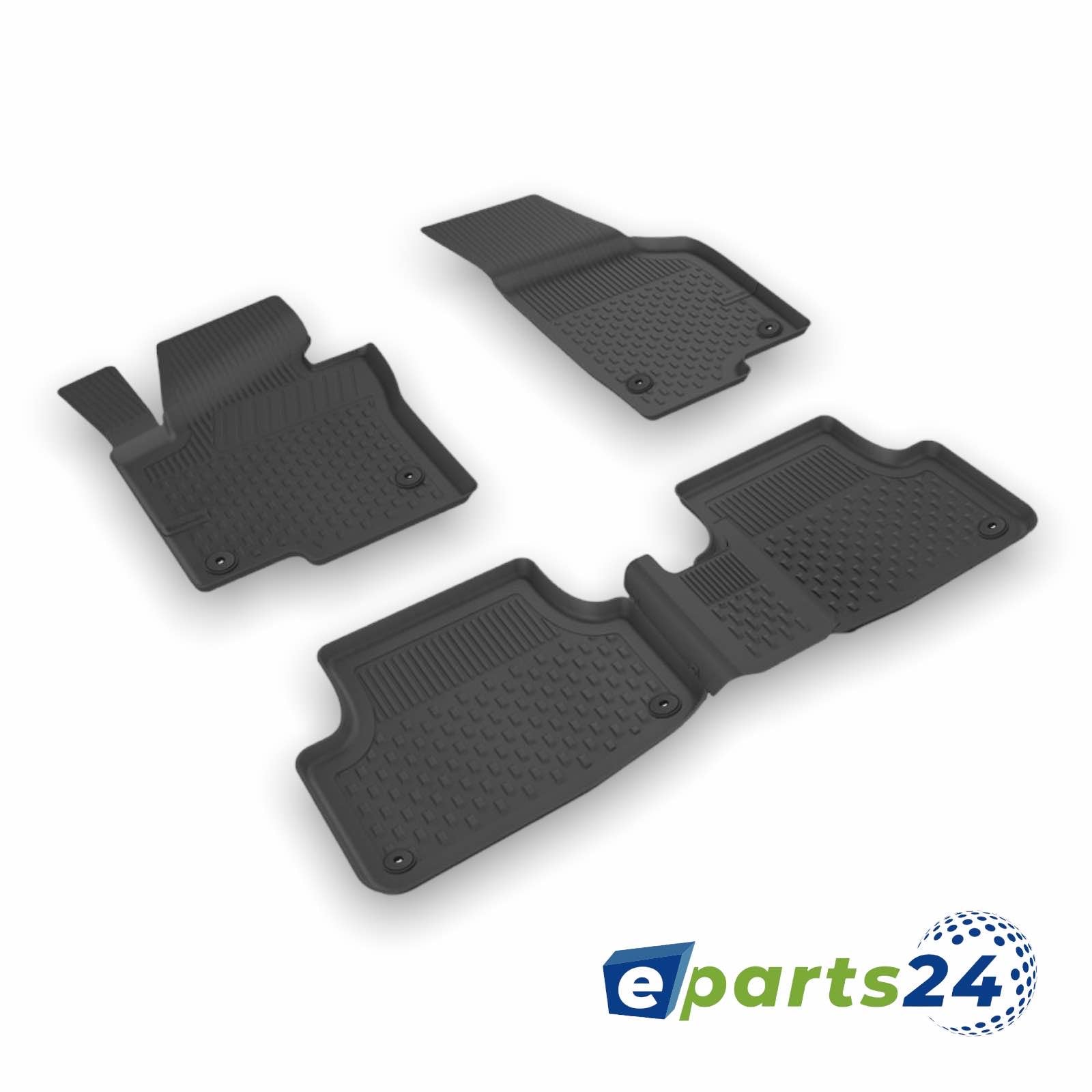 Car mats floor mats Premium TPE for VW Tiguan 5N 2007-2016 mat set black