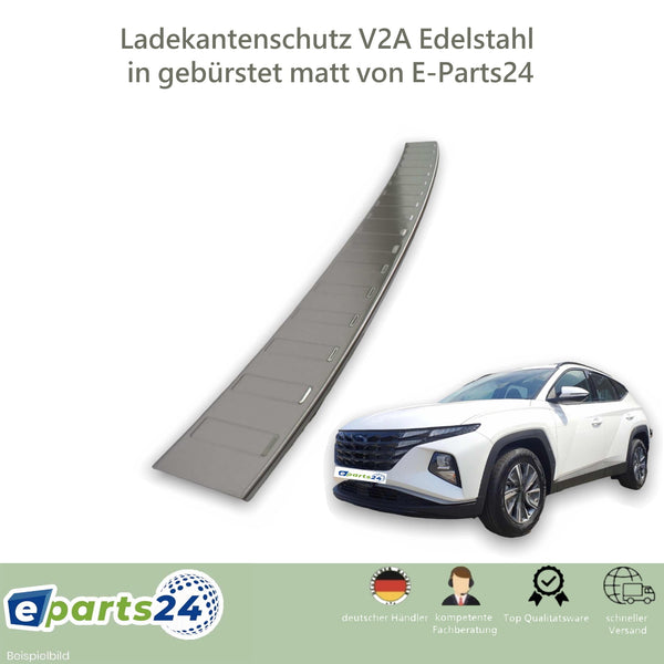 Ladekantenschutz für Hyundai Tucson 4 IV NX4 ab 2020- Edelstahl gebürstet