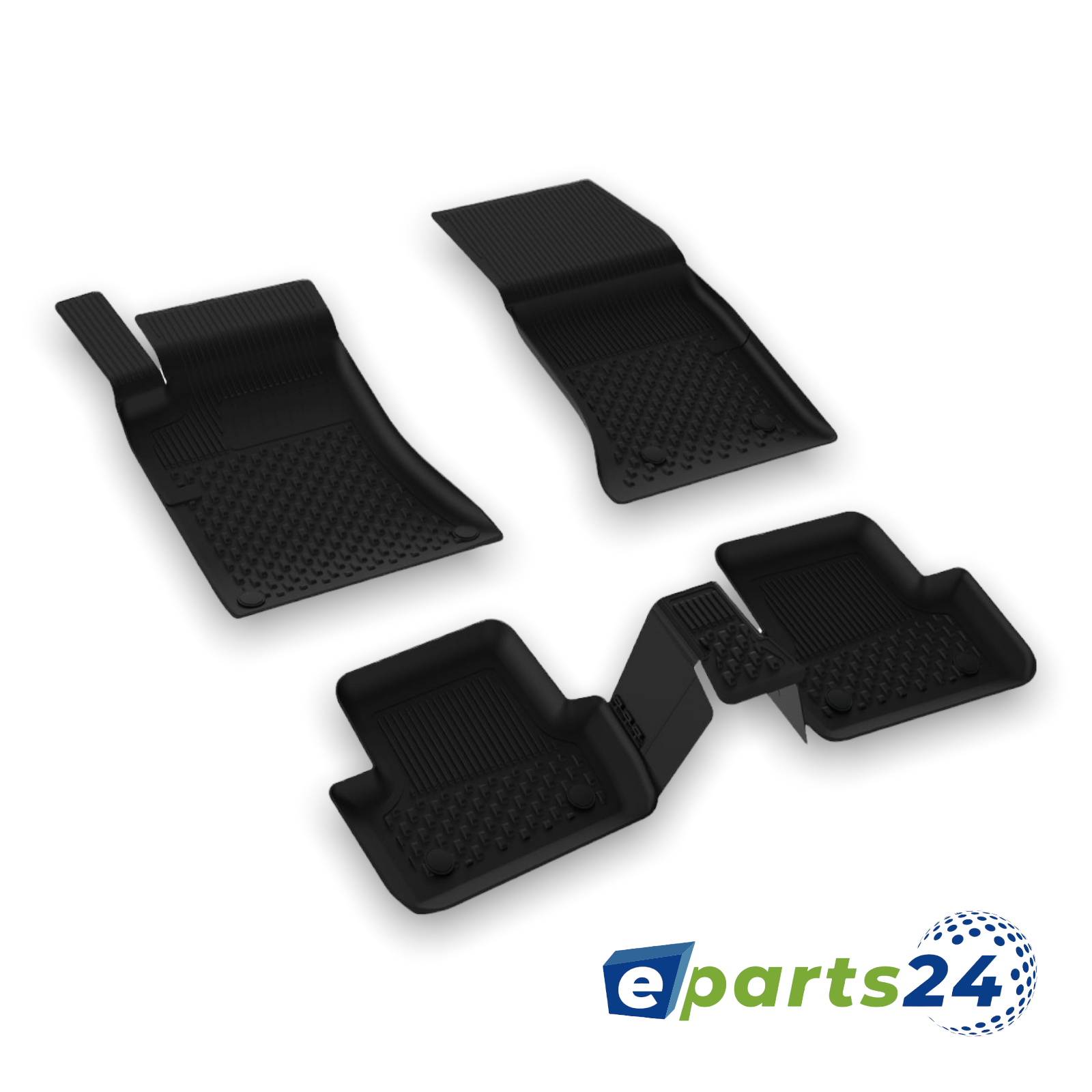 Car mats floor mats Premium TPE for Mercedes A Class W176 2012-2018 5-piece set black