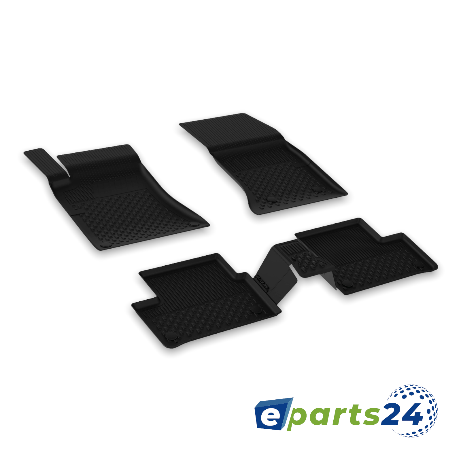 Car mats floor mats Premium TPE for Mercedes A Class W177 2018-2022 5-piece set black