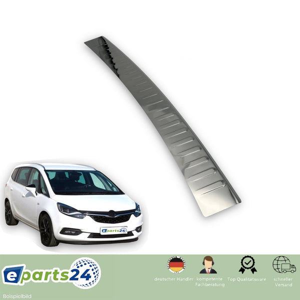 Ladekantenschutz Heckschutz für Opel Zafira C Tourer 2011-2019 Edelstahl glanz